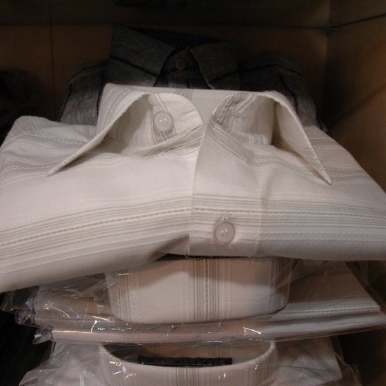 Cotton School Shirt (White)